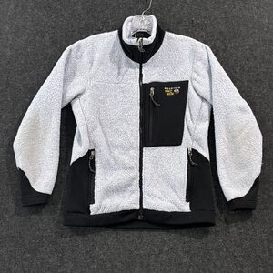 Mountain Hardwear Monkey Jacket Women's Small Light Blue Fleece Full Zip